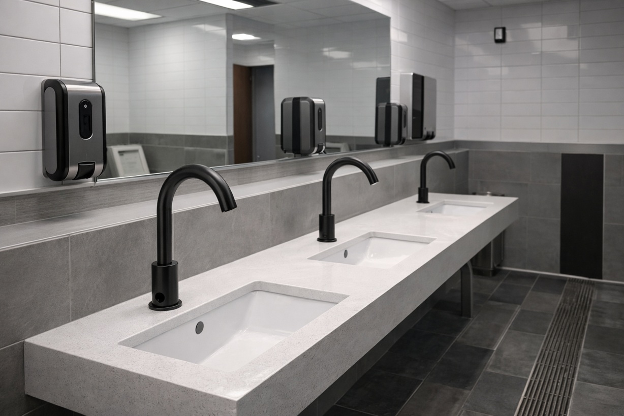 Commercial bathroom